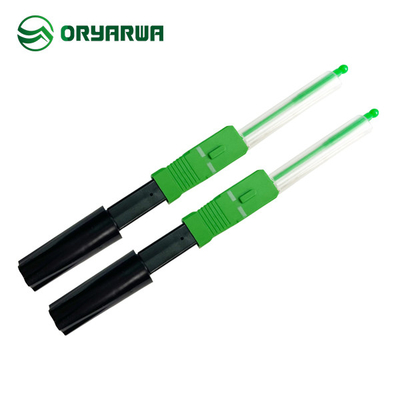 SC APC Hot Melt Splice on Connector Fiber Optic Fast Connector for field installation