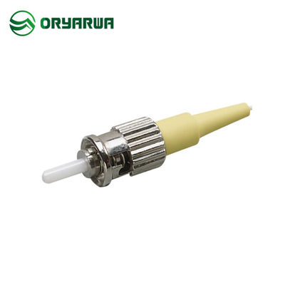 0.9mm Multimode ST APC Fiber Connector Simplex ISO9001 standard